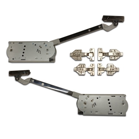 Подъемный механизм складной для фасада EVA Lift FOLD (M) KM4900-6800 H700-1040 мм цвет серый фото