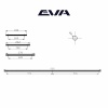 Ручка-пруток EVA CUSTOM DIAMOND / 160мм (L=210мм) рифленый золото матовое брашированное BBM фото
