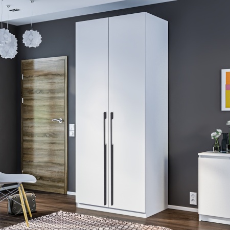 Ручка-скоба мебельная EVA LOFT 288 мм L=600 мм цвет черный матовый MBA фото