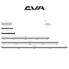 Ручка-пруток EVA CUSTOM CLEAN / 192мм (L=242мм) гладкий золото матовое брашированное BBM фото