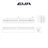 Ручка профильная мебельная EVA LINE 960 мм L=997 мм цвет черный матовый MBA фото